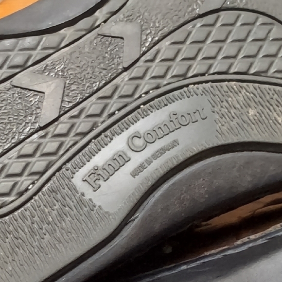 Finn Comfort Brown Leather Shoes - Picture 9 of 10